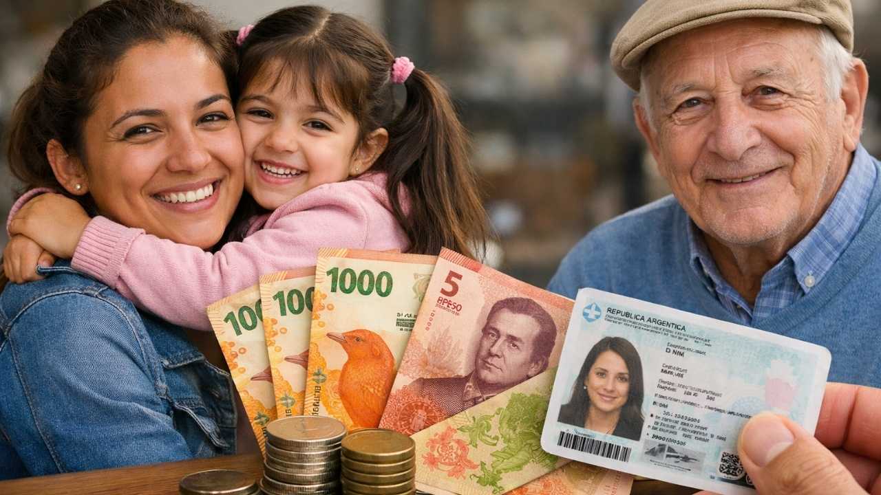AUH y pensiones ANSES febrero 2026: aumento del 2,8%, beneficiarios por DNI y fechas de cobro