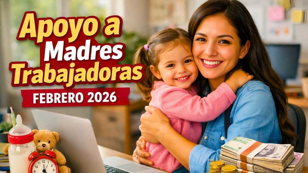 Apoyo a Madres Trabajadoras febrero 2026: $1,600 mensuales, requisitos y fecha de depósito