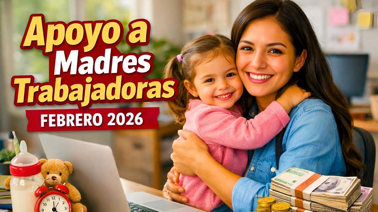 Apoyo a Madres Trabajadoras febrero 2026: $1,600 mensuales, requisitos y fecha de depósito