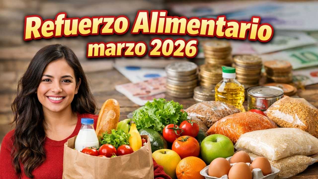 Refuerzo Alimentario marzo 2026: $35,000, requisitos y día de depósito oficial