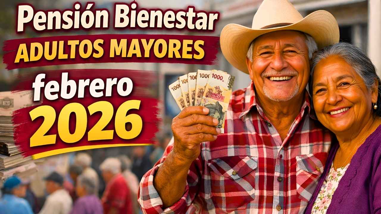 Pensión Bienestar Adultos Mayores febrero 2026: $6,000 bimestrales, beneficiarios y calendario oficial