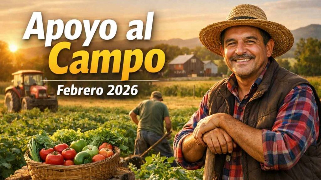 Apoyo al Campo febrero 2026: $4,000 por productor, requisitos y fecha de pago oficial
