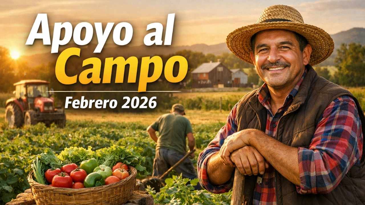 Apoyo al Campo febrero 2026: $4,000 por productor, requisitos y fecha de pago oficial