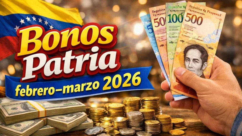 Bonos Patria febrero–marzo 2026: subsidios de hasta 200 USD, quiénes reciben y pasos para reclamar