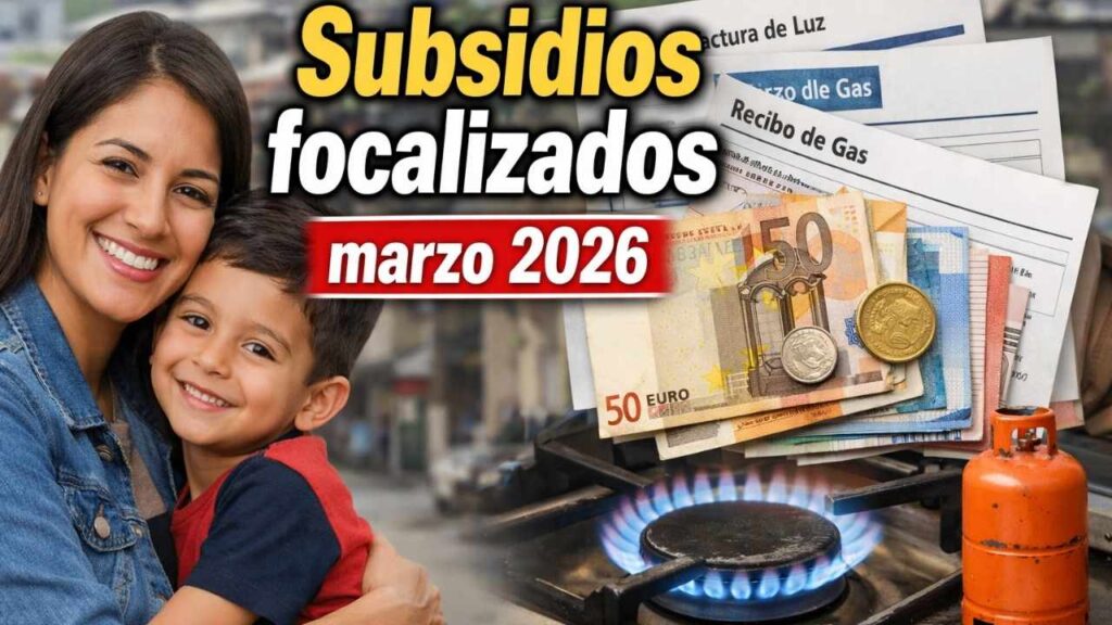 Subsidios focalizados marzo 2026: quiénes reciben hasta 200 USD y cómo reclamar vía Sistema Patria