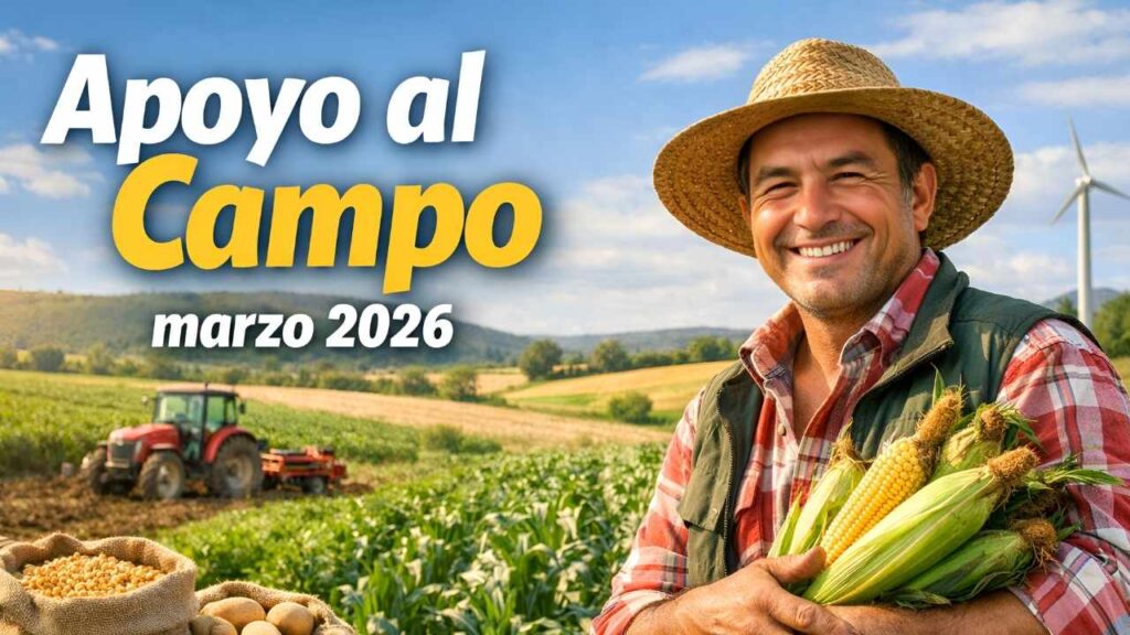 Apoyo al Campo marzo 2026: $4,000 por productor, requisitos y fecha de depósito oficial